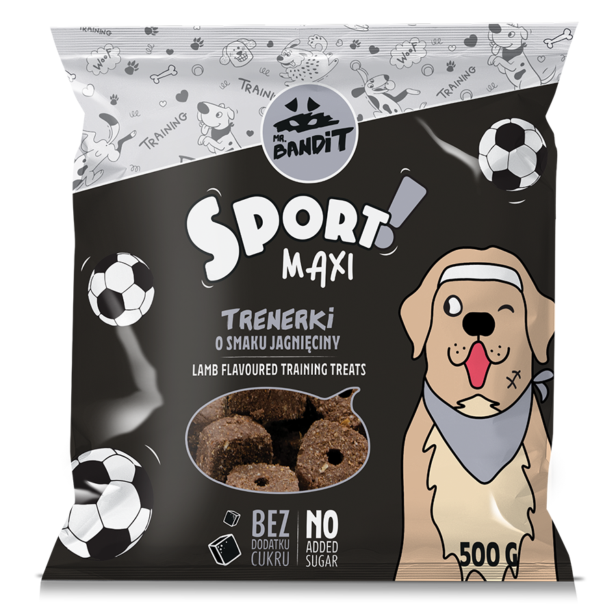SPORT MAXI - ТРЕНИРОВЪЧНИ ЛАКОМСТВА С ВКУС НА АГНЕШКО